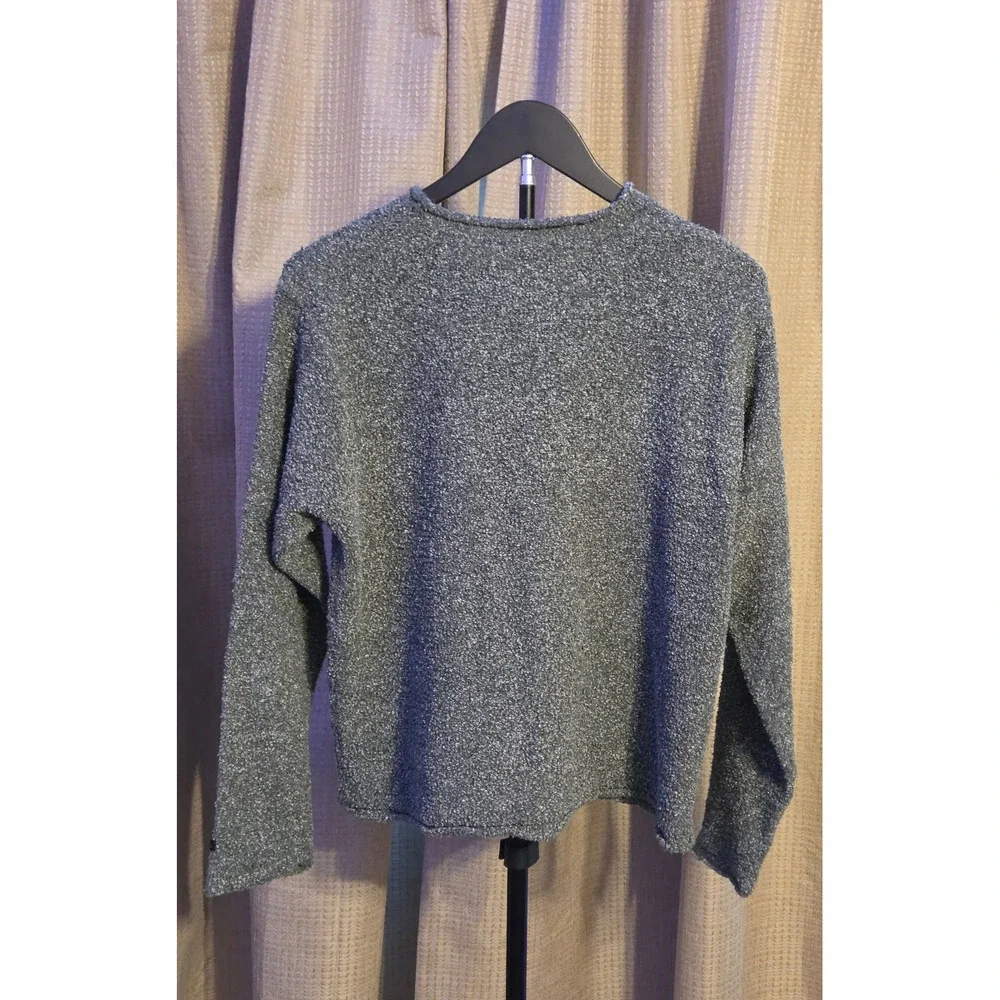 Columbia‎ Long Sleeve Gray Textured Knit Sweater Women's Size Large